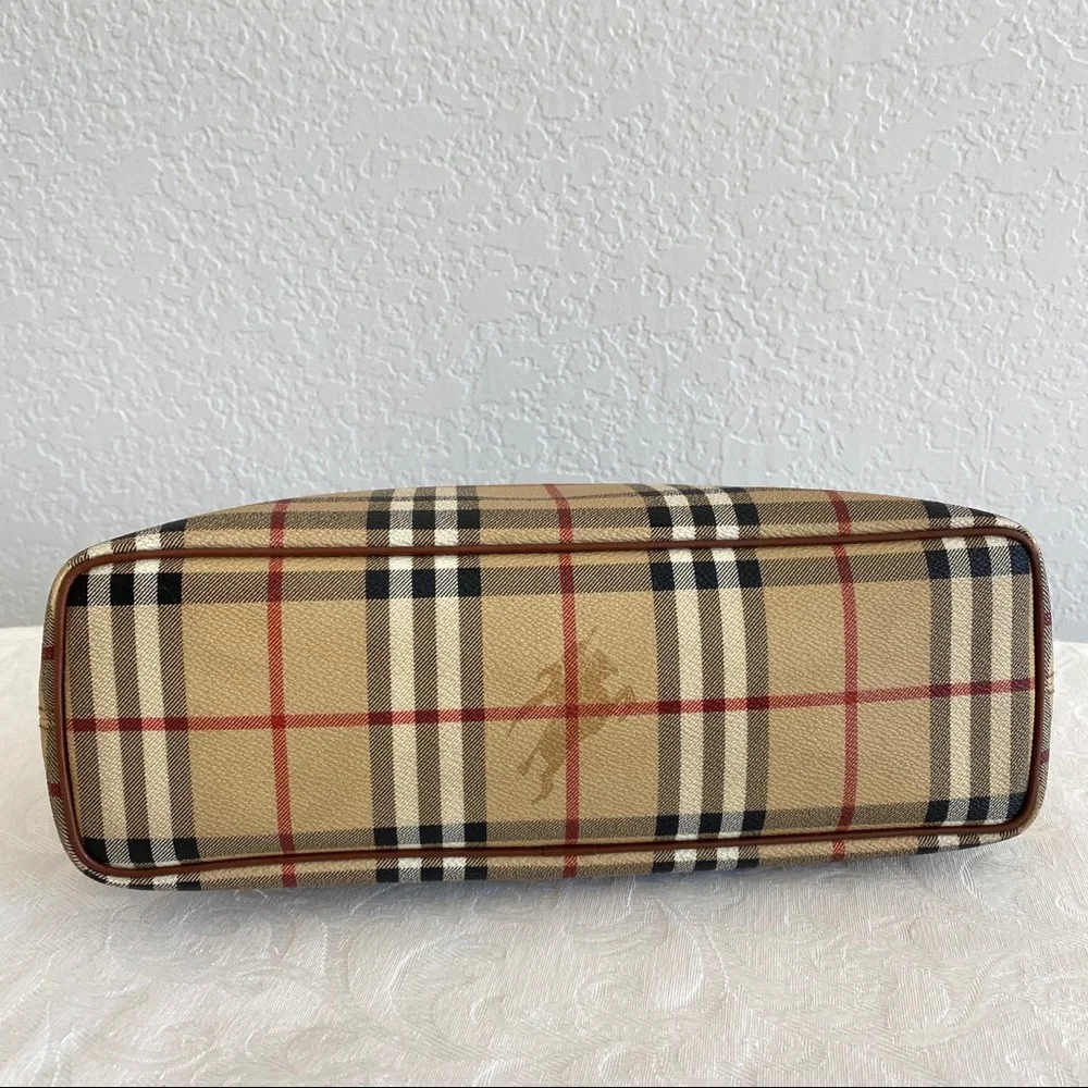 Burberry check tote